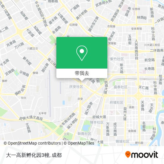 大一高新孵化园3幢地图