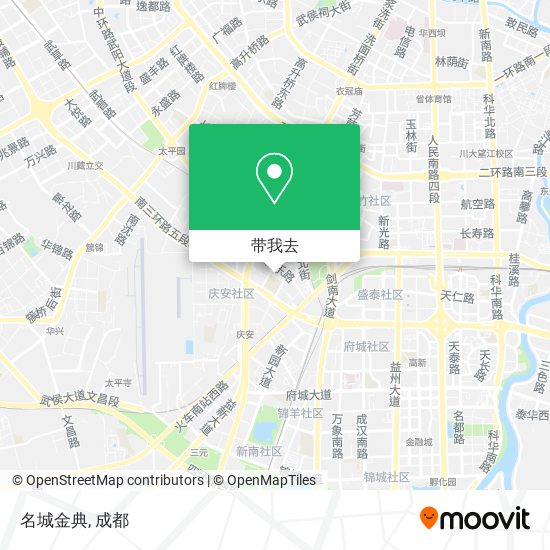 名城金典地图
