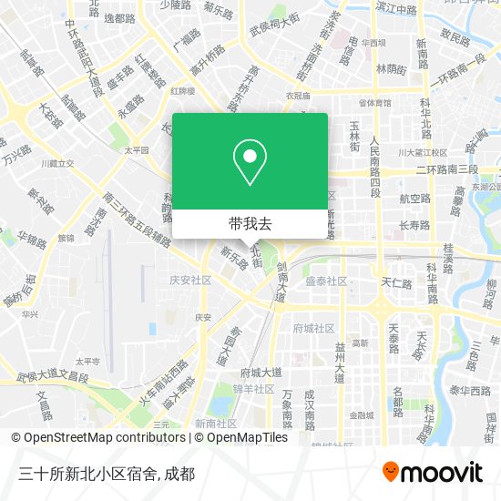 三十所新北小区宿舍地图