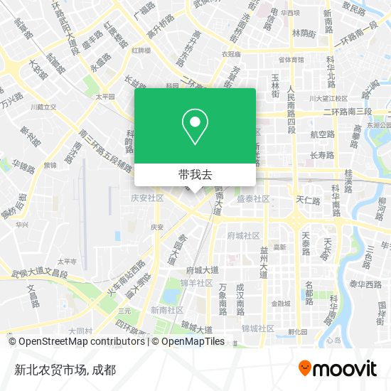 新北农贸市场地图