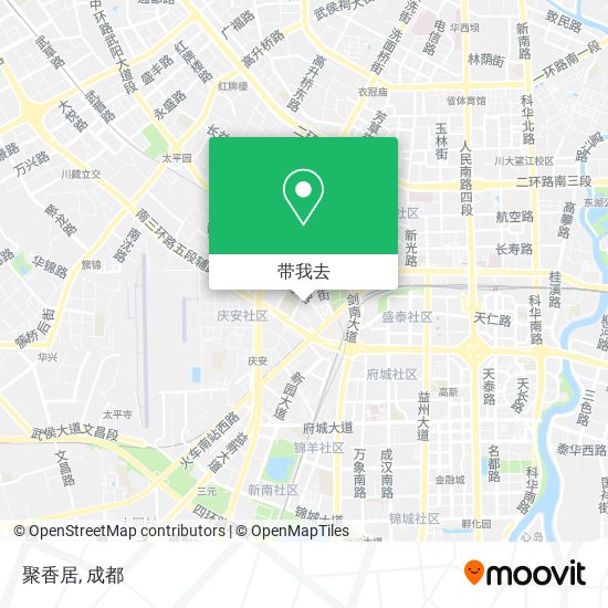 聚香居地图