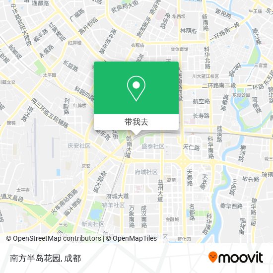 南方半岛花园地图