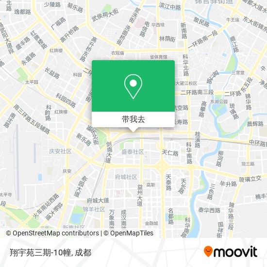 翔宇苑三期-10幢地图