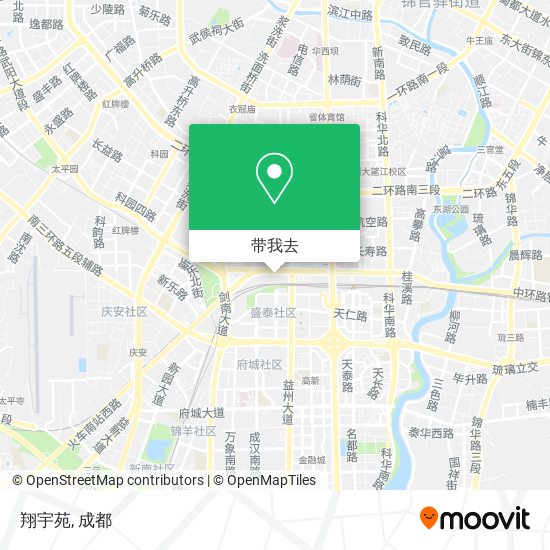 翔宇苑地图