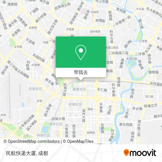 民航快递大厦地图