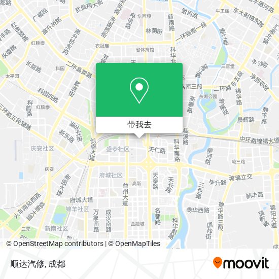 顺达汽修地图
