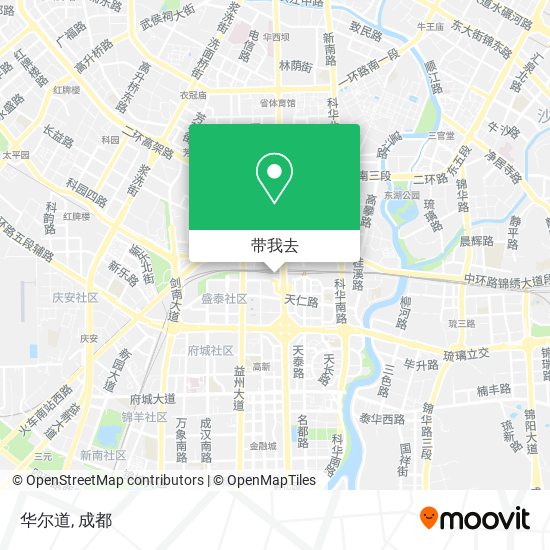 华尔道地图