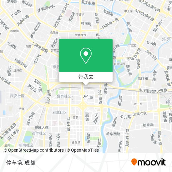 停车场地图