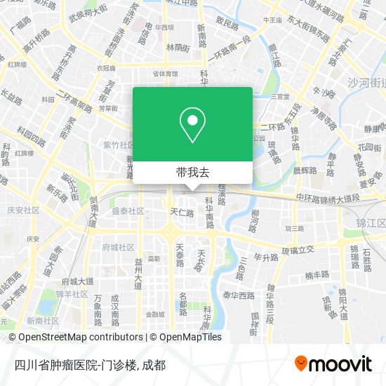 四川省肿瘤医院-门诊楼地图