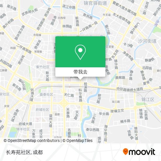 长寿苑社区地图