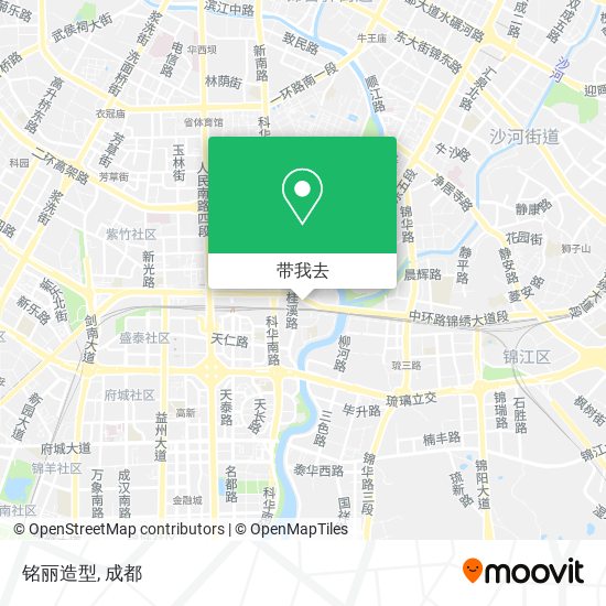 铭丽造型地图