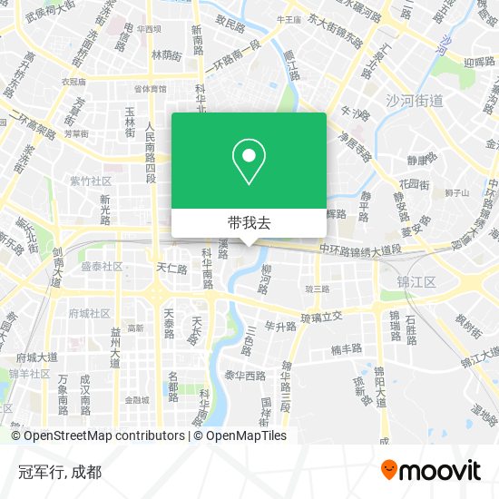 冠军行地图