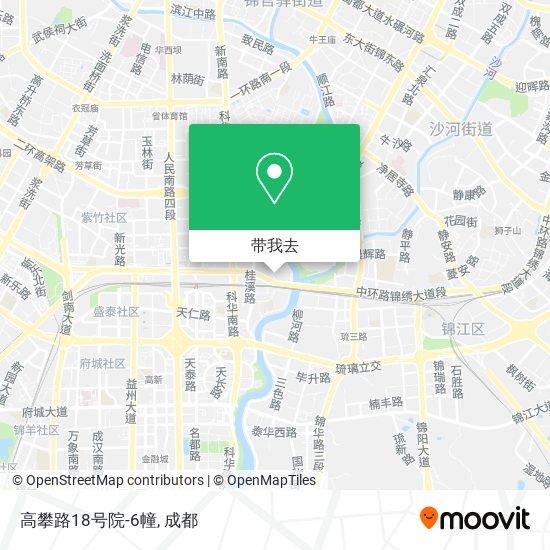 高攀路18号院-6幢地图
