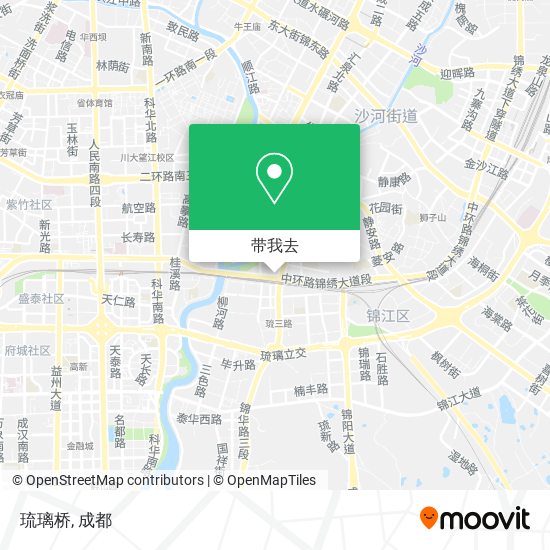 琉璃桥地图