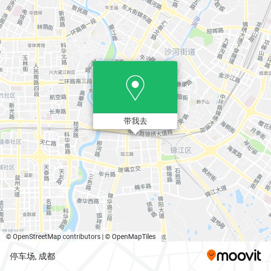 停车场地图