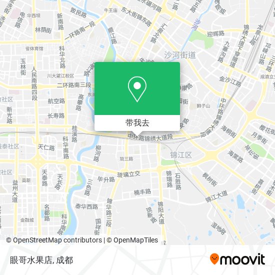眼哥水果店地图