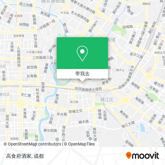 高食府酒家地图