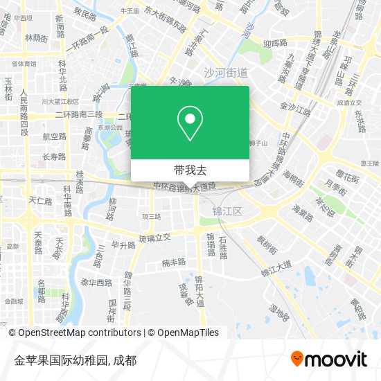 金苹果国际幼稚园地图