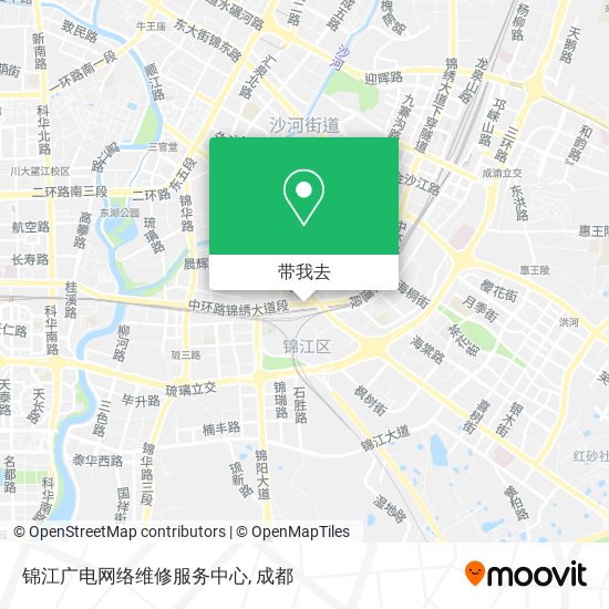 锦江广电网络维修服务中心地图