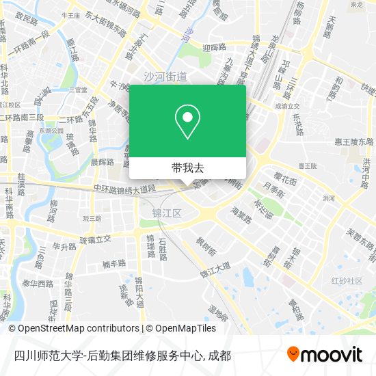 四川师范大学-后勤集团维修服务中心地图