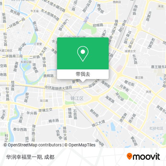 华润幸福里一期地图