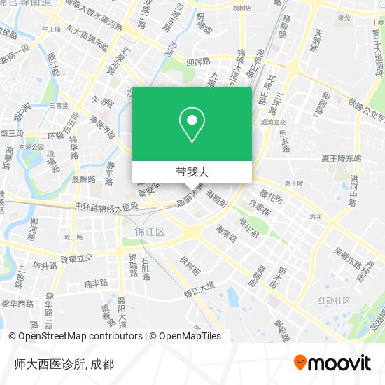 师大西医诊所地图