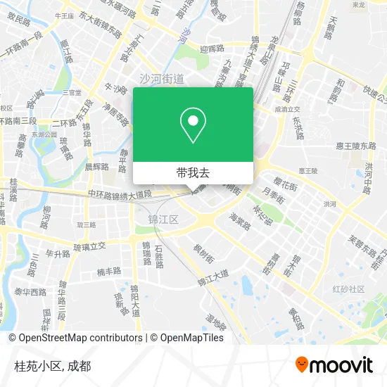 桂苑小区地图