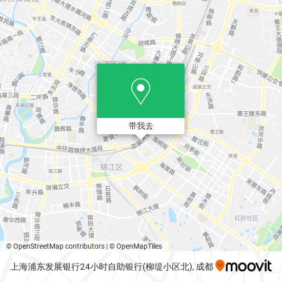 上海浦东发展银行24小时自助银行(柳堤小区北)地图