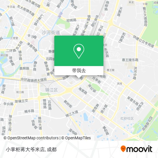 小掌柜蒋大爷米店地图