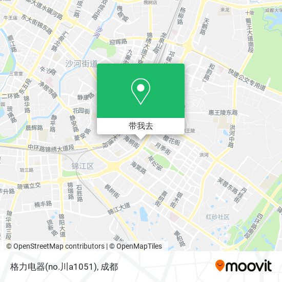 格力电器(no.川a1051)地图