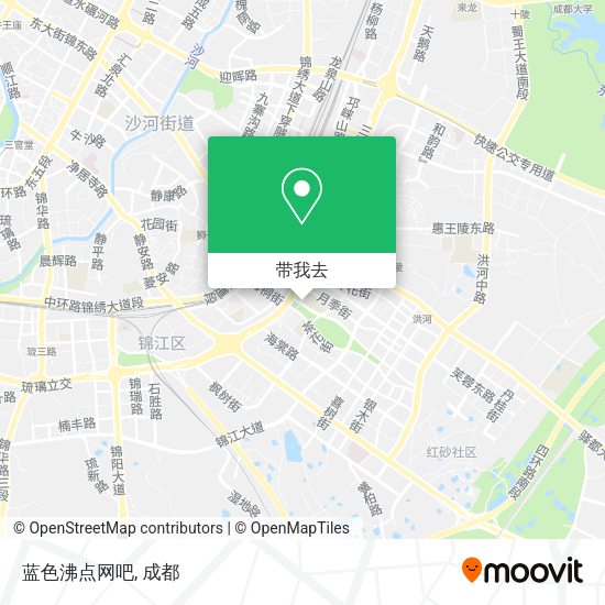 蓝色沸点网吧地图