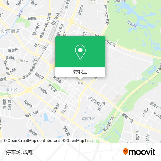 停车场地图