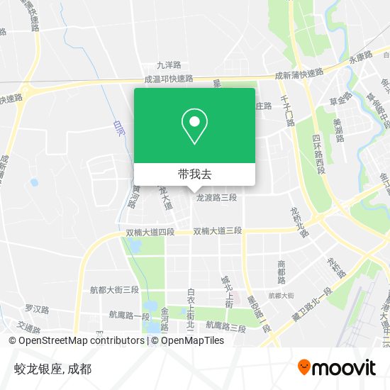 蛟龙银座地图
