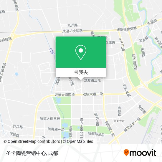 圣卡陶瓷营销中心地图