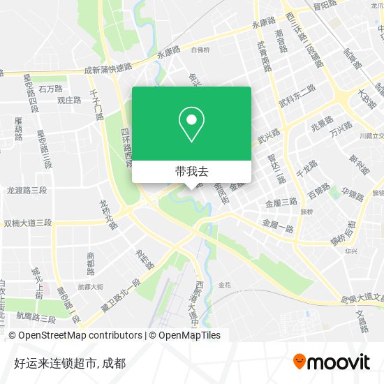 好运来连锁超市地图