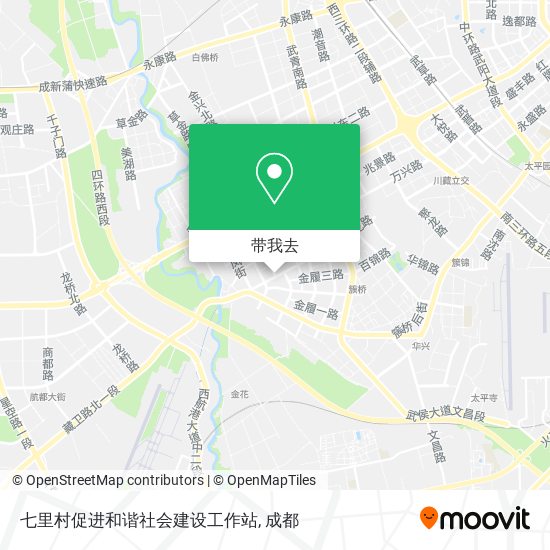 七里村促进和谐社会建设工作站地图