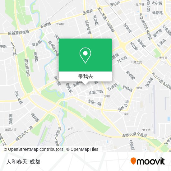 人和春天地图