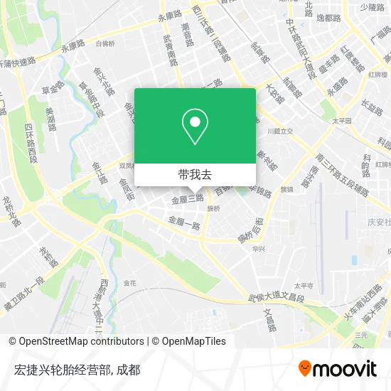 宏捷兴轮胎经营部地图