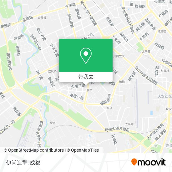 伊尚造型地图