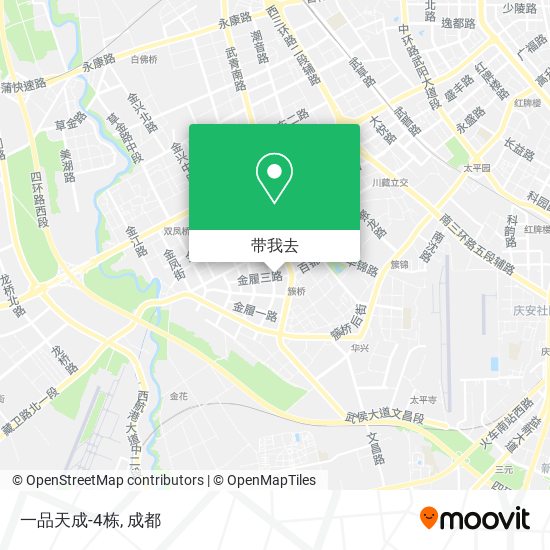 一品天成-4栋地图