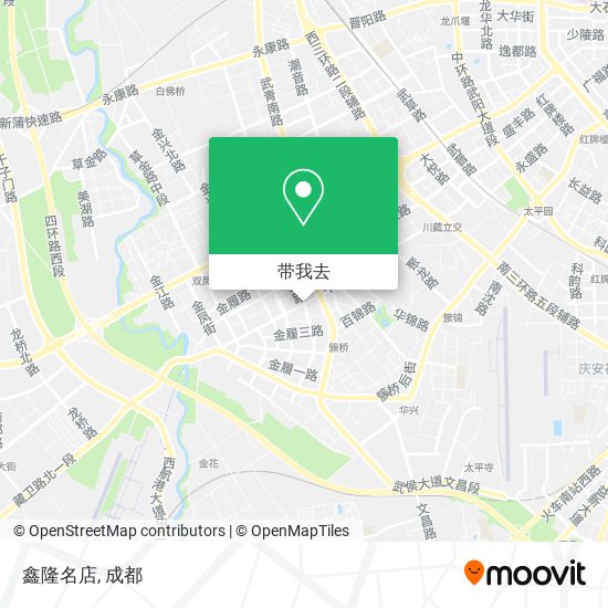 鑫隆名店地图
