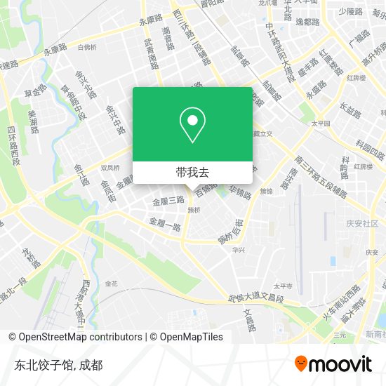 东北饺子馆地图