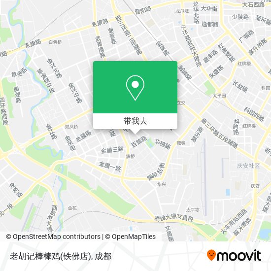 老胡记棒棒鸡(铁佛店)地图