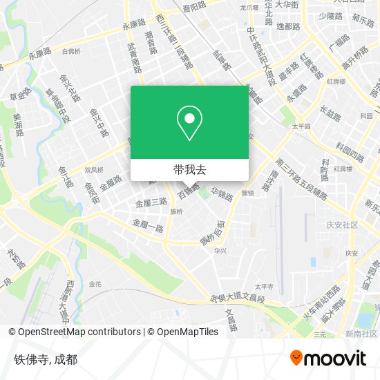 铁佛寺地图