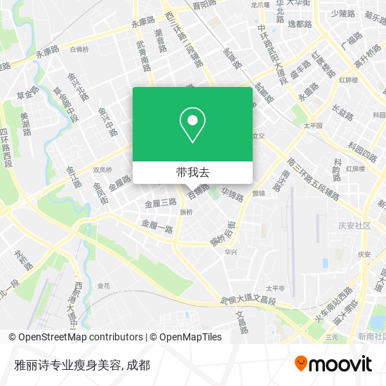 雅丽诗专业瘦身美容地图