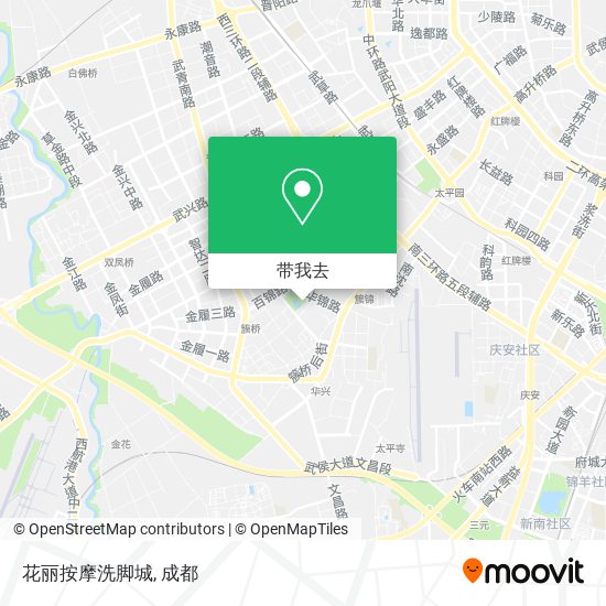 花丽按摩洗脚城地图