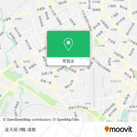 蓝天苑-2幢地图