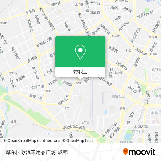 摩尔国际汽车用品广场地图