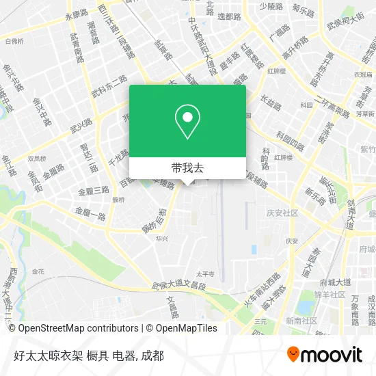 好太太晾衣架 橱具 电器地图