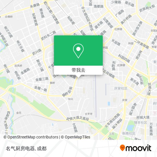 名气厨房电器地图